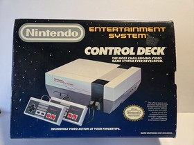 Consola Nintendo NES Control Deck Completa con Caja Original Limpia PROBADA