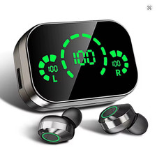 Wireless Bluetooth TWS Earbuds with LED Display