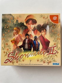 Shenmue II First Limited Edition Dreamcast Complete Strategy Book Flyer Set Sega