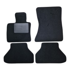 Ensemble de tapis de voiture en moquette pour BMW X6 (E71) de 2008 à 2014, noir