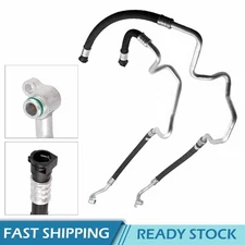 2X Engine Oil Cooler Hose Pipe Inlet & Outlet For BMW 5 6 7Serise 535i 640i 740i