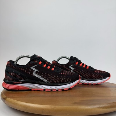 Womens 361 Degrees Strata 3 Black Hazard Athletic Running Sneakers Size 7.5 M