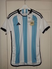NWT Men's Adidas Argentina Home Jersey HF2158 Size S