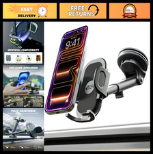 Universal Car Phone Holder - Telescopic Arm 3.5"-6.5", Suction Cup, 360  Rotatio