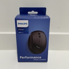 Philips SPK7628 Wireless Mouse Ergonomic Sile...