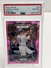 2024 Panini Prizm - Aaron Judge #29 New York Yankees PSA 10 GEM MINT / Pink Ice