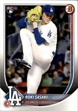 2025 BOWMAN - ROKI SASAKI LOS ANGELES DODGERS #12 (RC)
