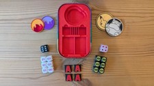 Full Mini Tin Battle Kit Compatible with Pok�mon TCG Dice Counters Markers