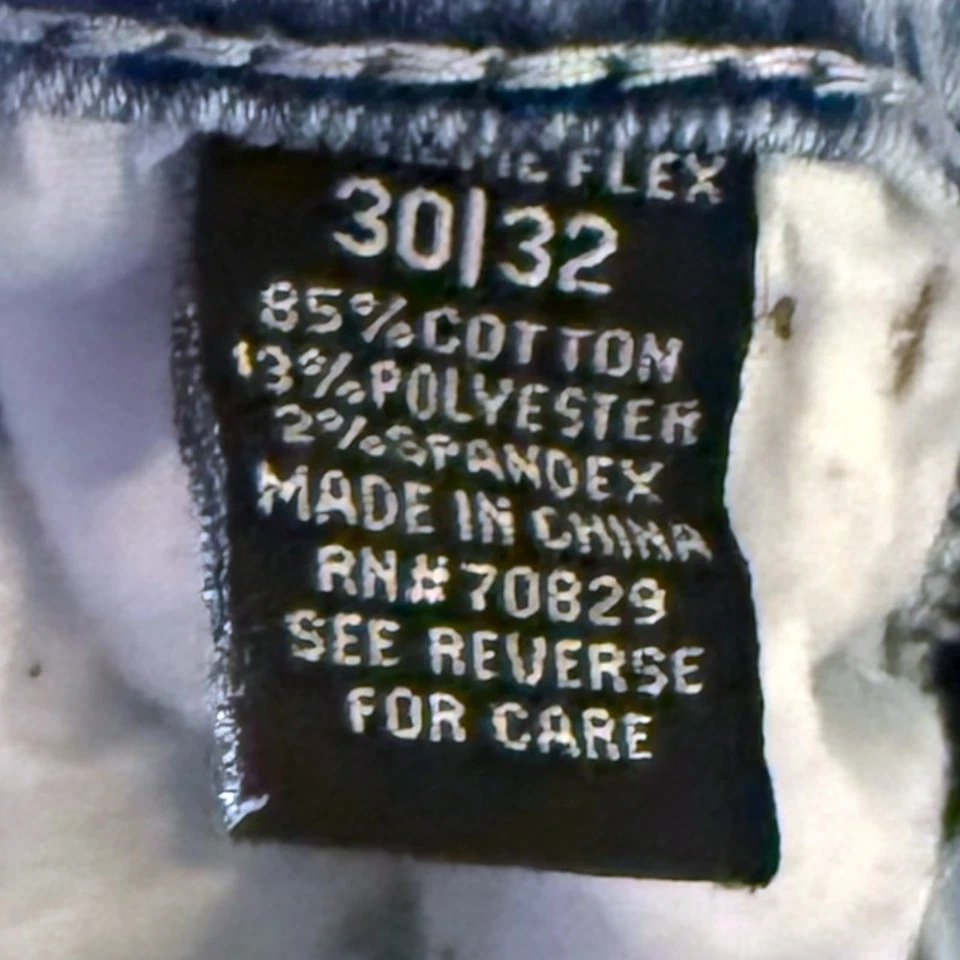 Rue 21 Jeans Bundle Mens Blue Acid Wash 30/32 White Moto S/30 Rave Skater - Image 4 of 4