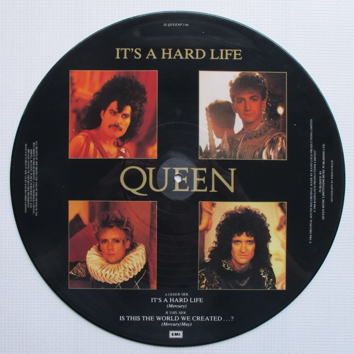 Queen Picture Disc 45 RPM Speed Vinyl Records for sale | eBay