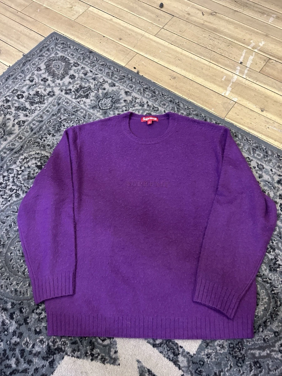 Supreme Purple Sweaters for Men for sale | eBay
