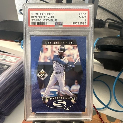 1999 Upper Deck UD Choice - Starquest Ken Griffey Jr #SQ1 Blue PSA 9 Mariners