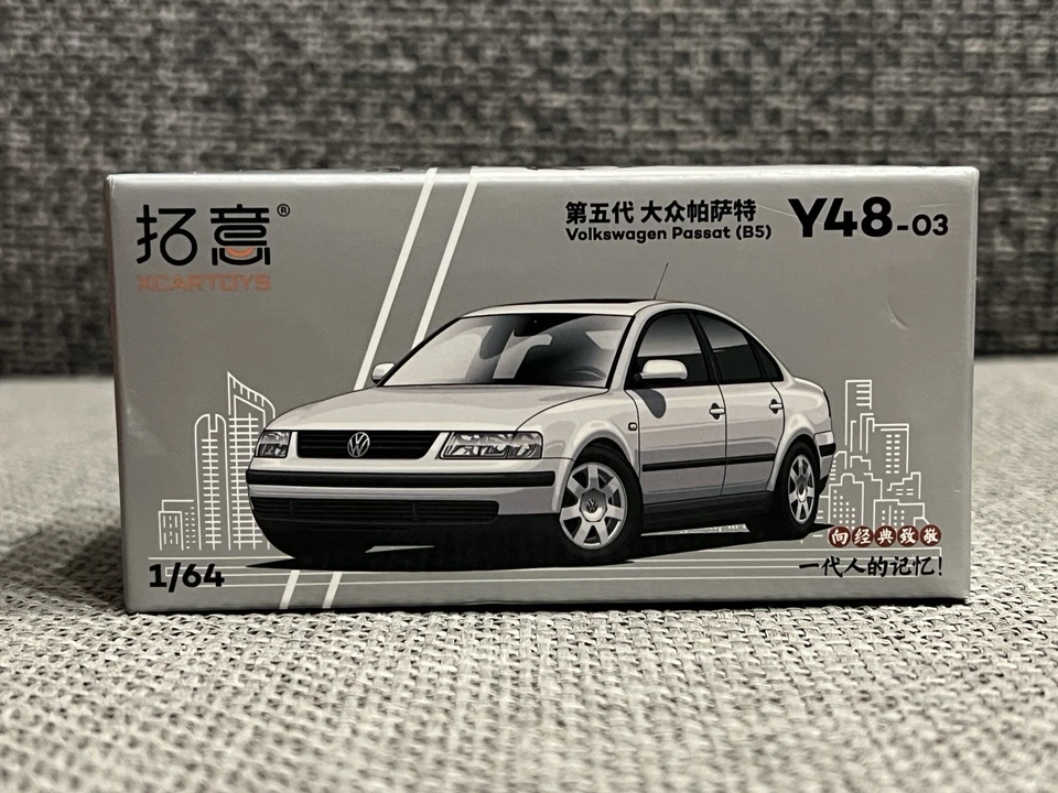 Xcartoys VW Passat B5 (Typ 3B) 1:64 Volkswagen Modellauto OVP Ähnl Kyosho - Bild 2 von 4