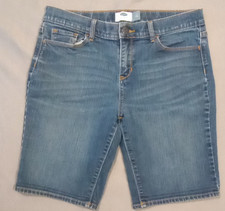 Old Navy Shorts Girls 16 Blue Denim Academia Distressed whiskering