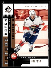 2021-22 UD SP Limited Authentic Future Watch #01FW-GD Grigori Denisenko /150