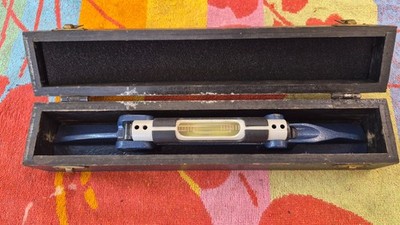 Moore and Wright Ingenieure Wasserwaage Ref ELM 12 Zoll in OVP - sauber