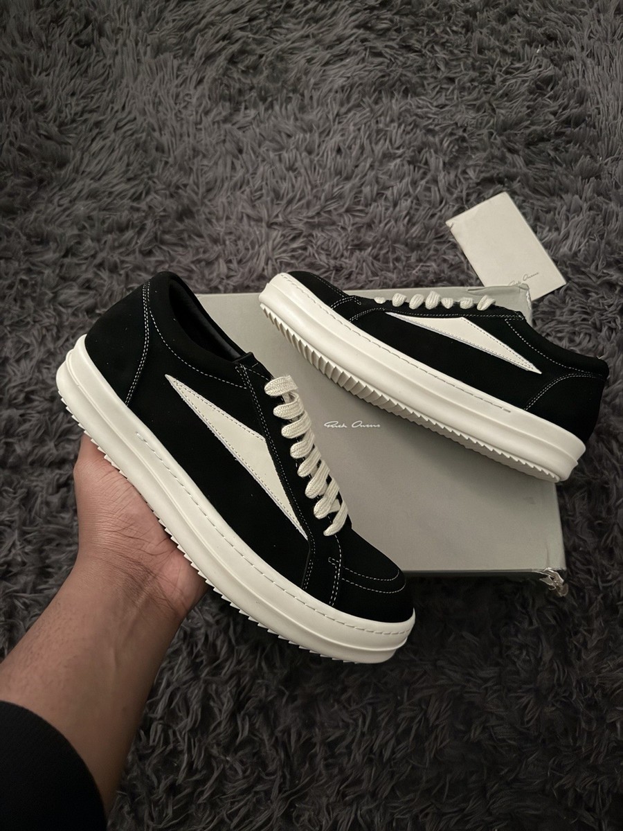 Rick Owens Vintage Sneakers “Black Milk” Eu Size 46 US Size 12 | eBay