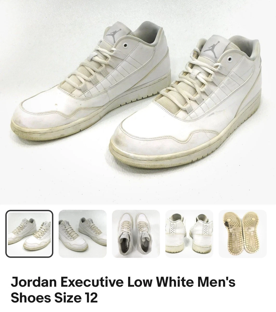 Jordan Executive Low White for Sale | Authenticity Guaranteed | eBay