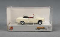 Brekina 29163 H0,1:87 Peugeot 403 Cabrio, Weiß, 1956 Neuware!