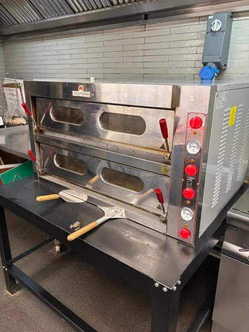 Italforni Tkd2 Twin Deck Electric Pizza Oven - 12x13" Pizzas