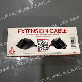 2025 - Atari Gamepad CX78+ & 5FT Extention Cable - for ATARI 2600, 2600+, 7800