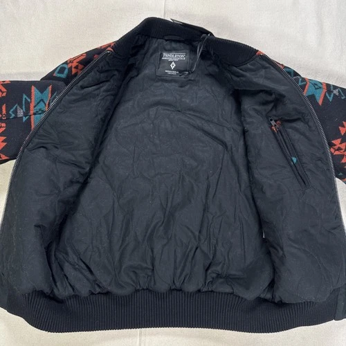 Marcelo Burlon x PENDLETON Wool Aztec Bomber NWT Sz XL Made In Italy image 9