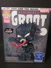 Funko Pop! Tee Marvel VENOMIZED GROOT GITD #511 T-Shirt LARGE Hot Topic Excl