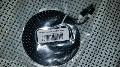 Never Used, Brand New EEEkit 10 Ft Micro Charger Cable, Black 