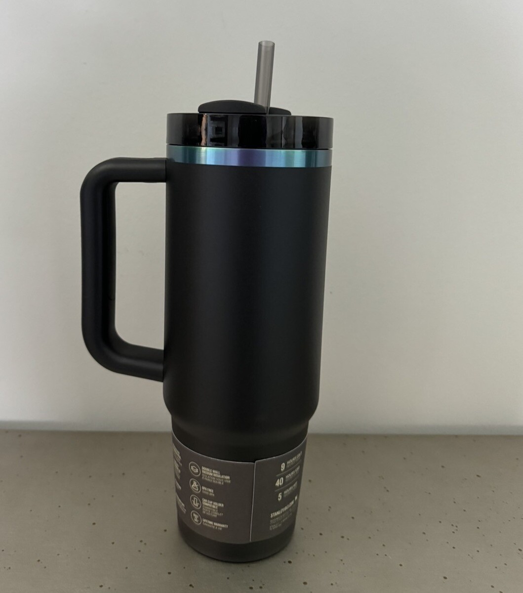 Stanley BLACK CHROMA Collection 30oz Tumbler Limited Edition New