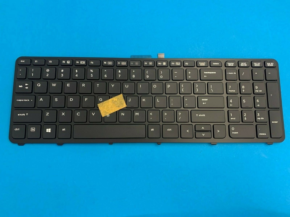 Clavier ORIGINAL QWERTY HP Pour ZBook 15 G1/G2 & 17 G1/G2 - Réf. MP-12P2-733688-131 - Reconditionné Très Bon état