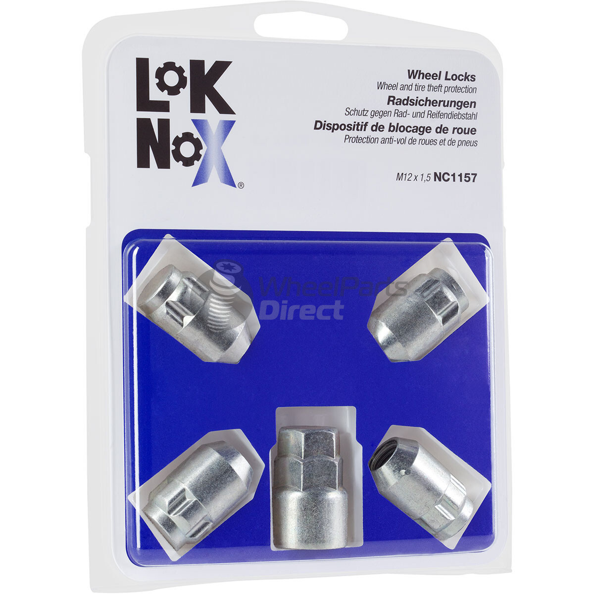 Wheel Nuts Rim Lock Dark Chrome Genuine KIA | 66490ADE50DC - View #5