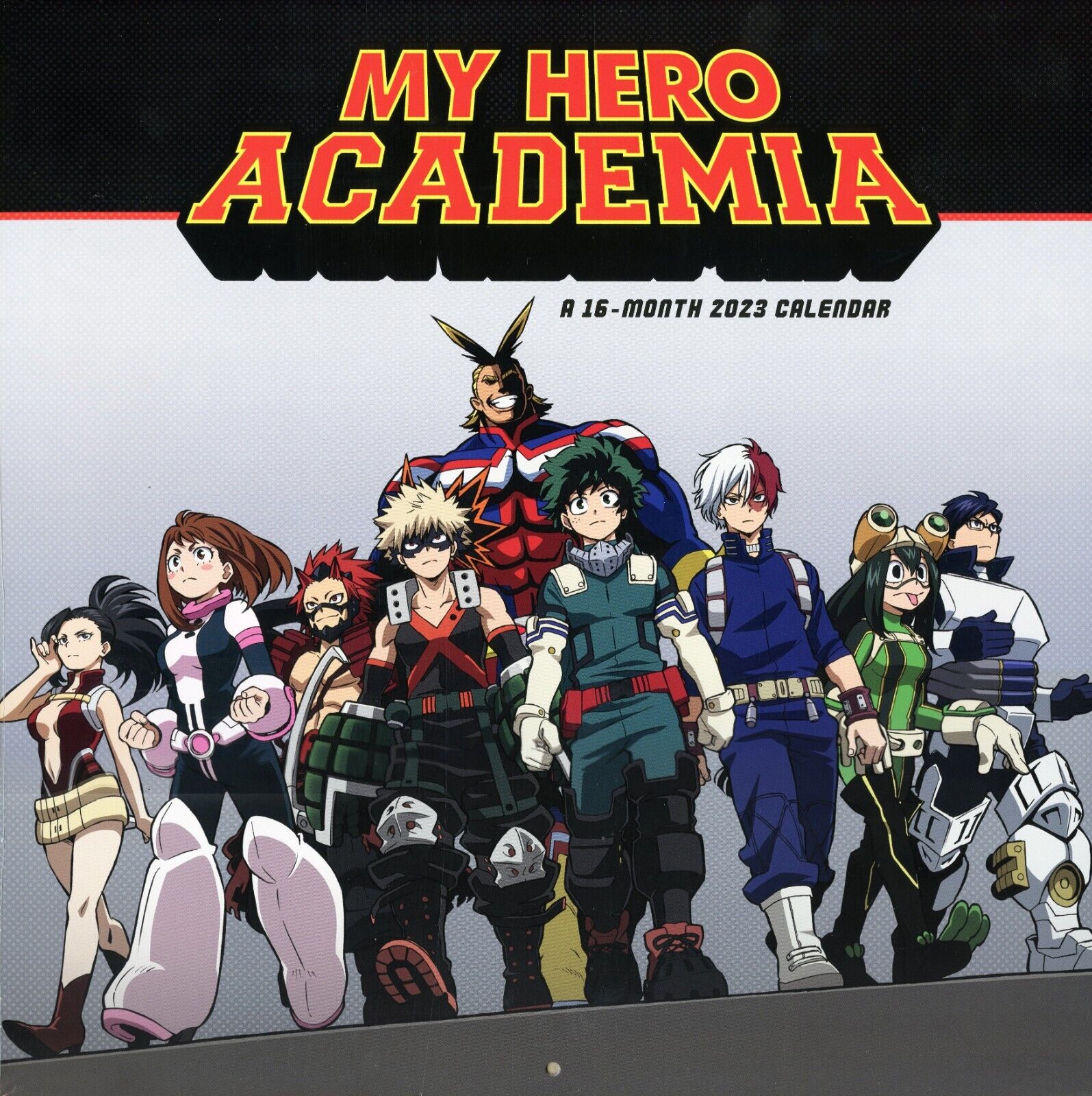 Calendário 2022 My Hero Academia