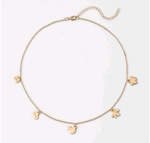 JUNK FOOD MICKEY MOUSE GOLD CHARMS 
