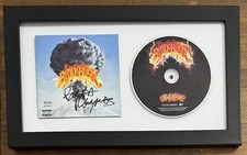 FRAMED Busta Rhymes Blockbusta CD & Signed Autographed CD Book PSA DNA Certified