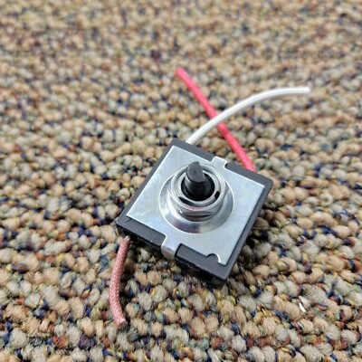 ORIGINAL SWITCH PART  - Crock Pot Slow Cooker - MODEL NUMBER SCR200-R & SCR200-B