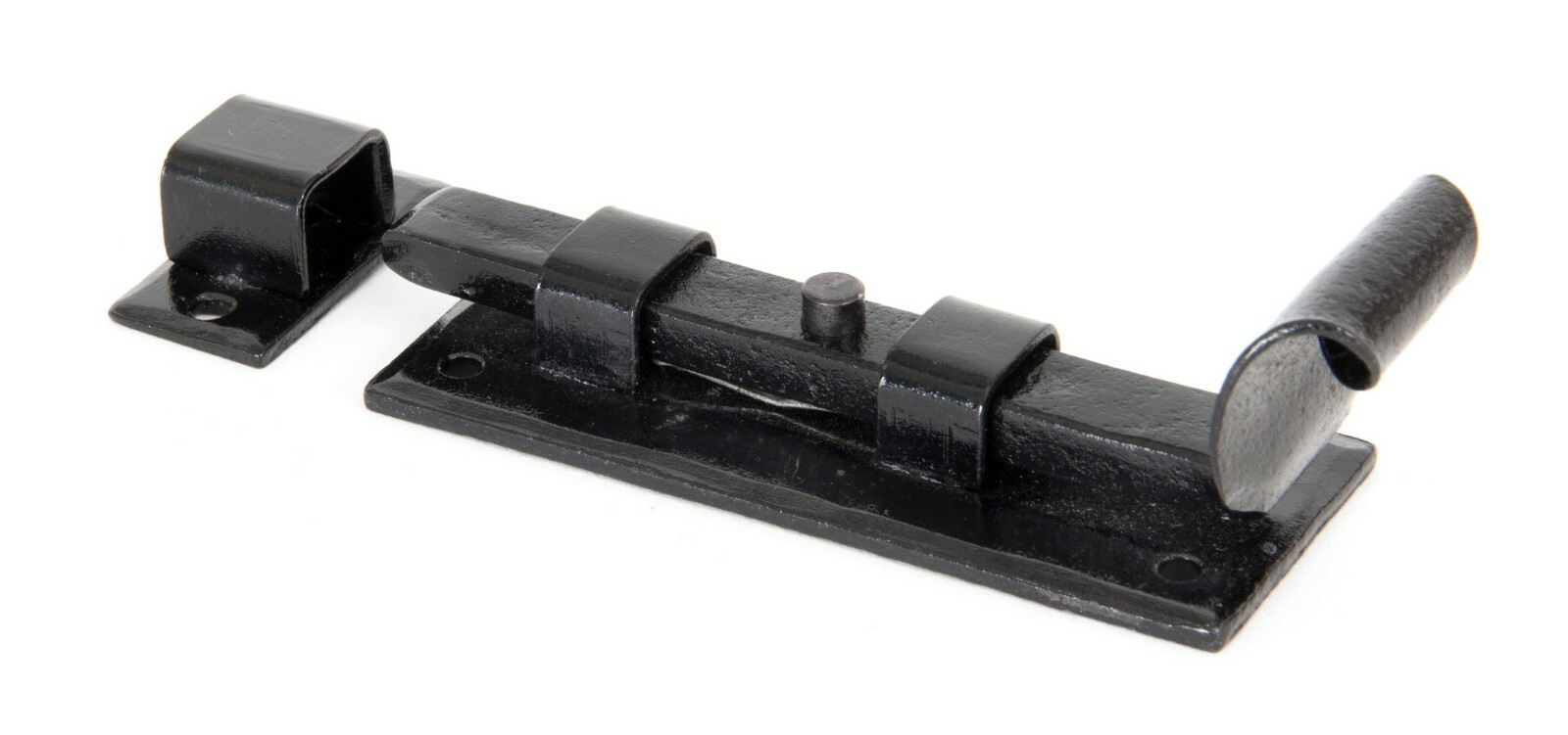 From The Anvil 33013 Black 4"" Straight Door Bolt