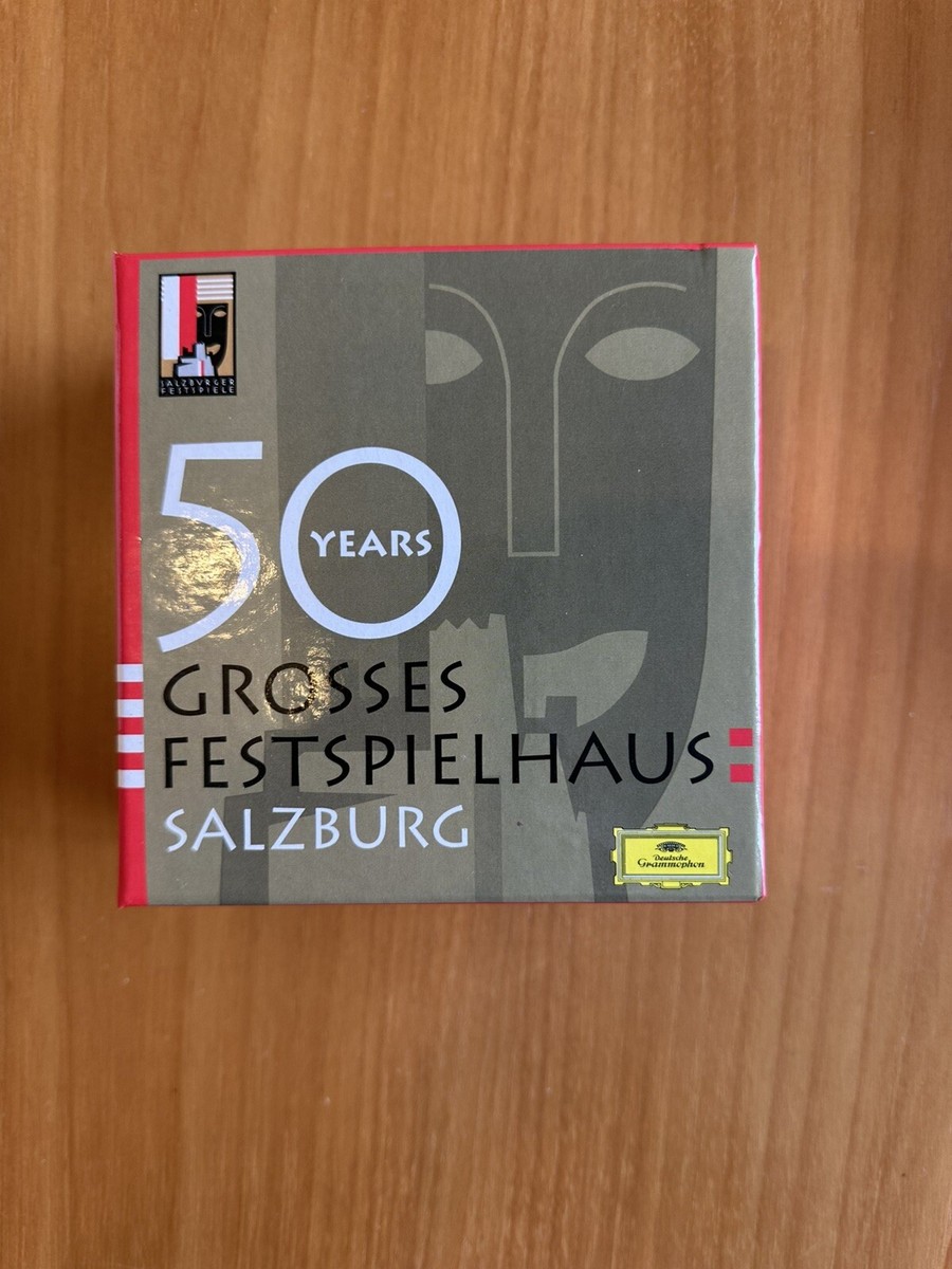 欧25discs CD Various 50 Years Grosses Festspielhaus Salzburg 028947791119 DEUTSCHE GRAMMOPHON /02750 50 YEARS: Grosses Festspielhaus Salzburg - Deutsche