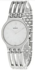 Movado Esperanza Stainless Steel White Dial Unisex Watch 84-19-861