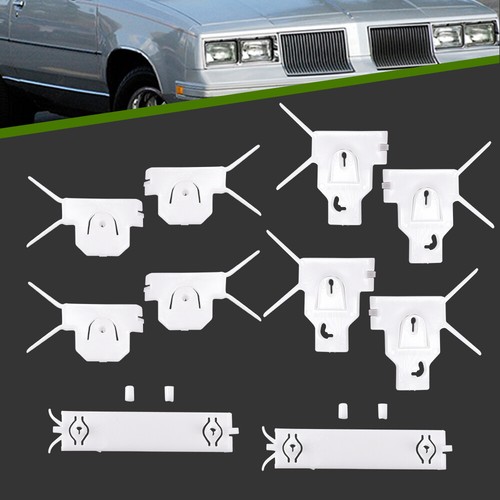 Lower Rocker Clips Fit For 1981-1988 Cutlass Supreme Brougham Chrome Lower Molding Clips ...