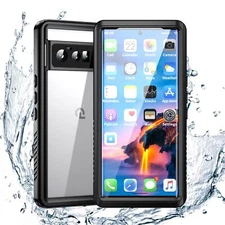 For Google Pixel 6 Pro Waterproof Case IP68 Underwater Dustproof Full Body Cover