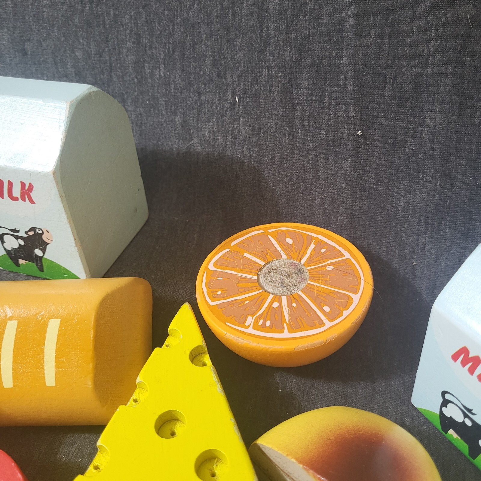 Pretend Play wooden food toys Lot