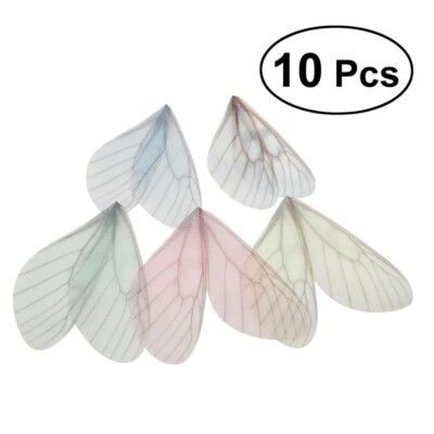 10pcs 8cm Colorful Fairy Decorative Butterfly Wing for hair accessories  Accessor | eBay
