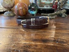 Alexander Kalifano James Reid Dgn Sterling Silver 14K Gld belt Buckle 1-36-38   