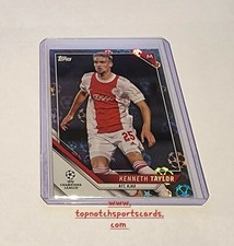 2021/22 Topps UEFA Champions League Soccer Starball Foil Kenneth Taylor 