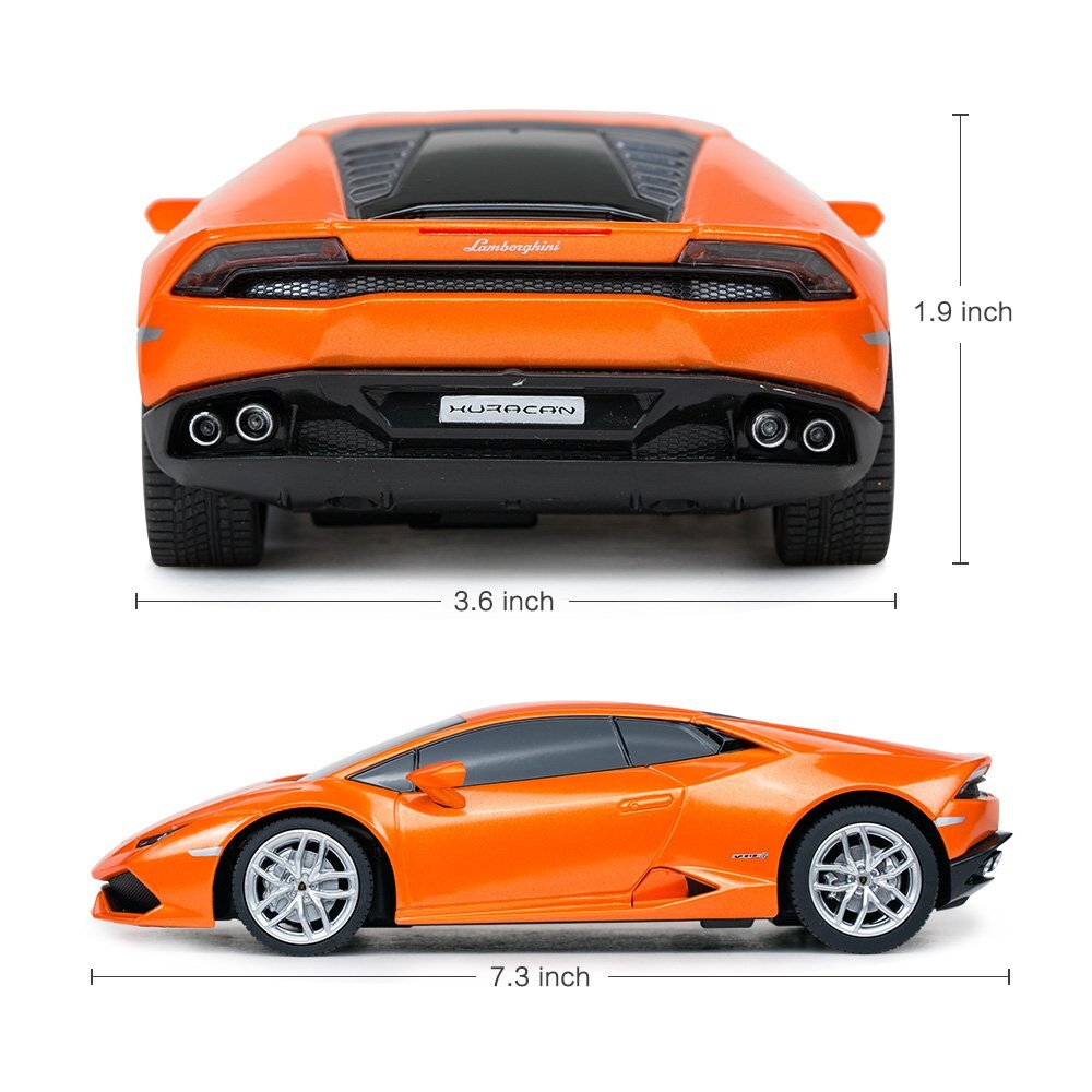 RASTAR Remote Control Car | 1:24 RC Lamborghini HURACÃƒÂ N LP610-4