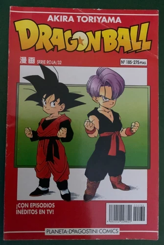 Comic Bola De Dragon Dragon Ball Serie Roja 32 N# 185 VG Condition Ver Fotos
