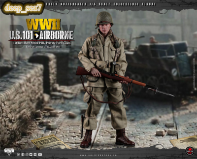 Soldier Story 1/6 SS126 WW2 US 101st Airborne Private First Class