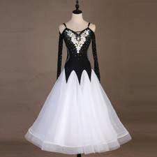 2026 Waltz Ballroom Modern/ Tap/ Jazz/tango competition Flamenco Dance Dress 258