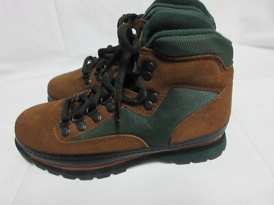 Northwest Territory Hiking Boots Women’s Suede Leather Brown 69320 F-5 Size 