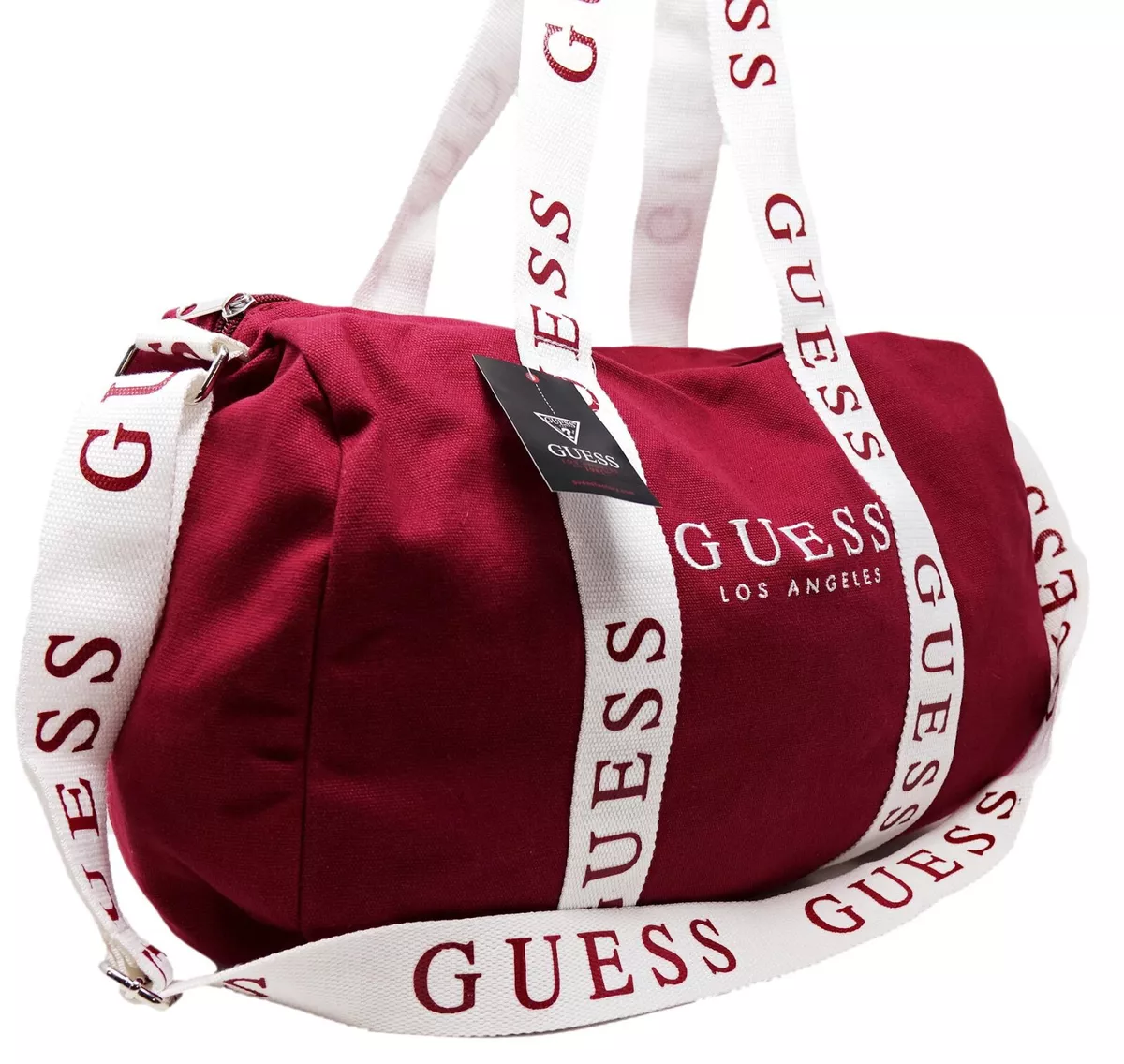 Guess G Vision Clear Tote in Red